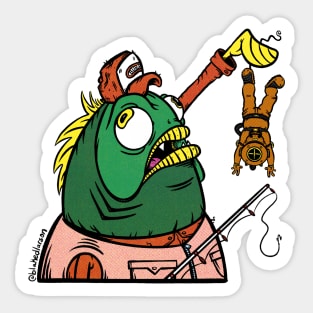 CATCH OF THE DAY Sticker